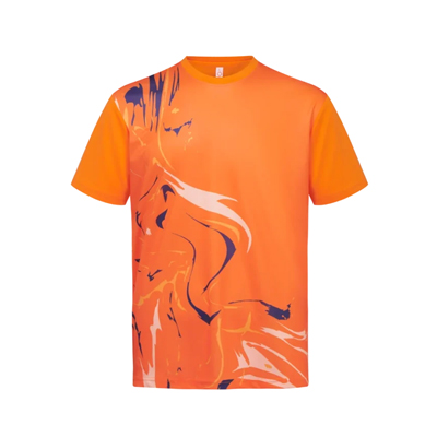 Unisex Sublimation Mini Eyelet T-Shirt