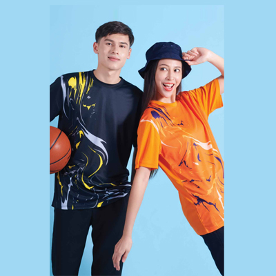 Unisex Sublimation Mini Eyelet T-Shirt