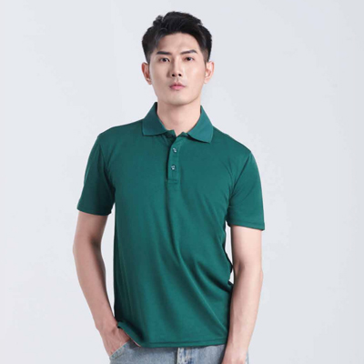 QD 74 - Unisex CVC Short Sleeve Polo Shirt