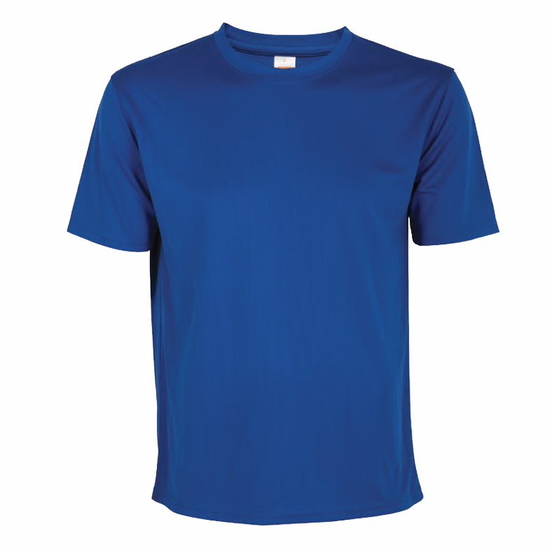 QD 72 - Unisex Microfibre Mini Eyelet Short Sleeve T-Shirt